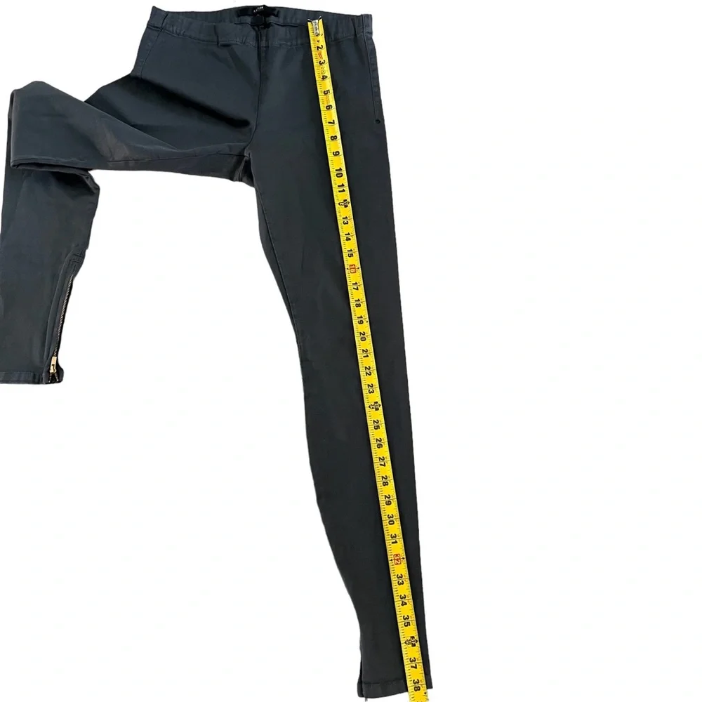 Joe's Women’s Jeans Legging Ankle Zipper Stretch Skinny Jeans Grey Jeggings Sz S - Picture 8 of 11